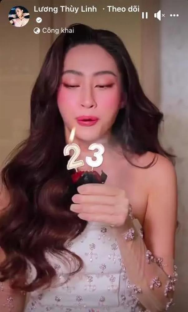 Biểu cảm thú vị của Lương Thùy Linh đón sinh nhật tuổi 23-2