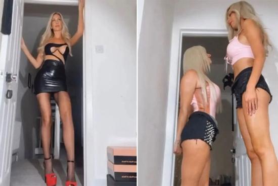 Cô gái kiếm gần 250 triệu đồng mỗi tháng nhờ chiều cao 1m86