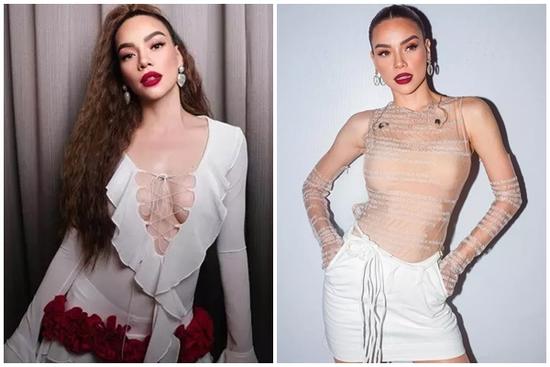 Hồ Ngọc Hà khoe dáng nóng bỏng với đồ xuyên thấu, bó sát cơ thể