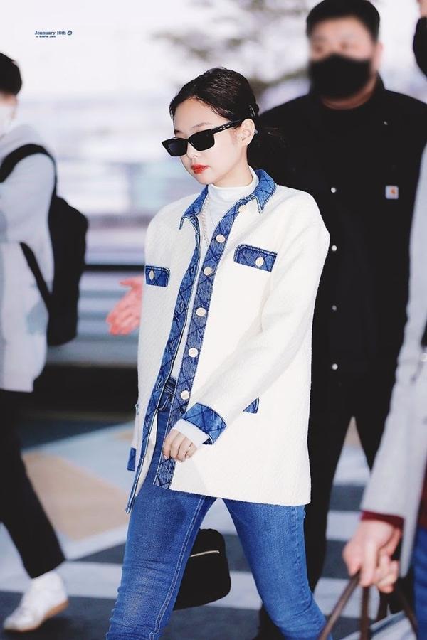 Jennie (BlackPink) mặc gì ra sân bay suốt 7 năm qua?-11