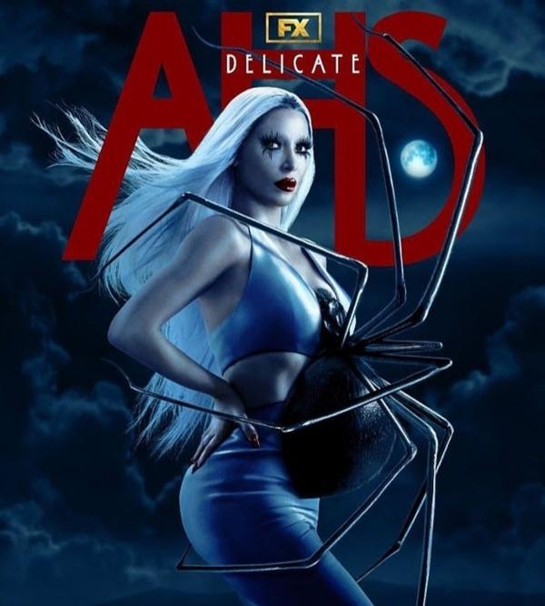 Kim Kardashian tạo hình ma quái trong American Horror Story-1