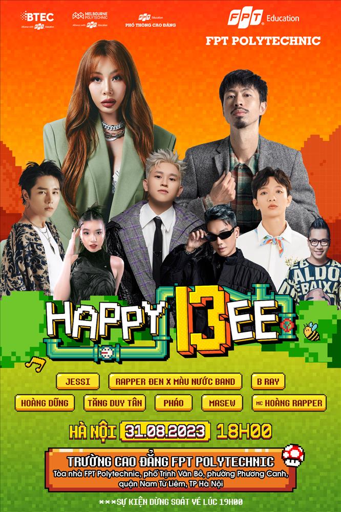 Happy Bee 13 ‘đổ bộ’ Hà Nội cùng ‘chị đại Kpop’ Jessi-1