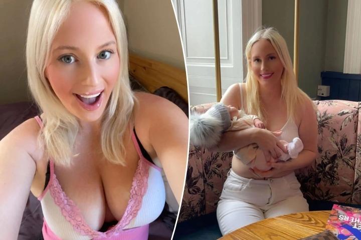 Nhan sắc như búp bê của bà ngoại trẻ nhất nước Anh 34 tuổi-1