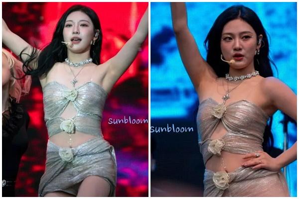 Nhóm aespa chuộng diện váy áo cắt xẻ độc đáo, có nhiều chi tiết lạ mắt-12