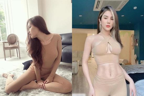 Sau Diệp Lâm Anh, lại 1 người đẹp khác diện đồ tập 'tàng hình' đến phòng gym