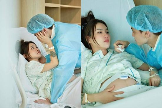 Cặp đôi lệch 9 tuổi Lucie Nguyễn - Tuấn Dương chào đón con gái đầu lòng