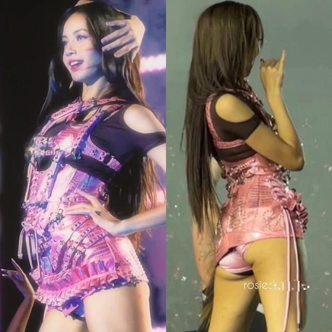 Trang phục biểu diễn của Blackpink bị chê siêu ngắn, quá gợi cảm-1