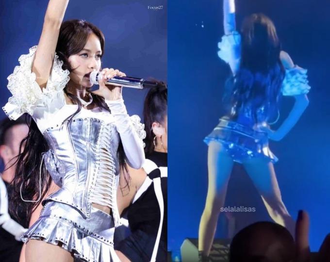 Trang phục biểu diễn của Blackpink bị chê siêu ngắn, quá gợi cảm-2