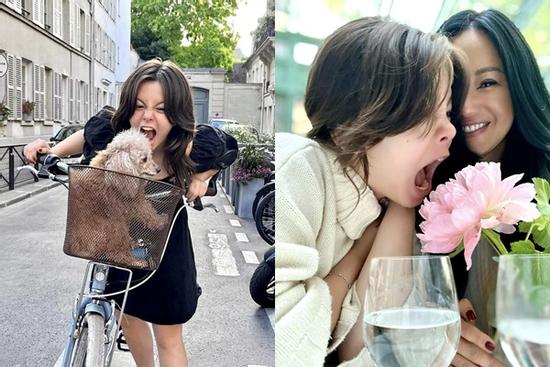 Sống trong biệt thự đẹp mê mẩn ở Pháp, cặp sinh đôi nhà 'Bống' Hồng Nhung tận hưởng ra sao?