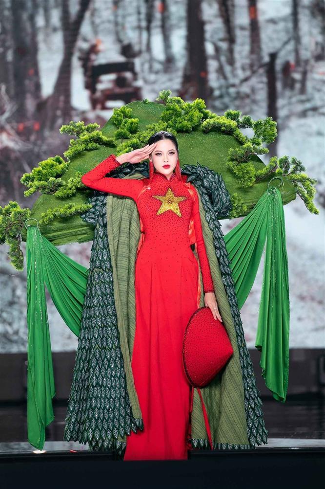 Miss Grand Vietnam 2023 thi trang phục dân tộc: Quá nhiều mẫu cồng kềnh-12