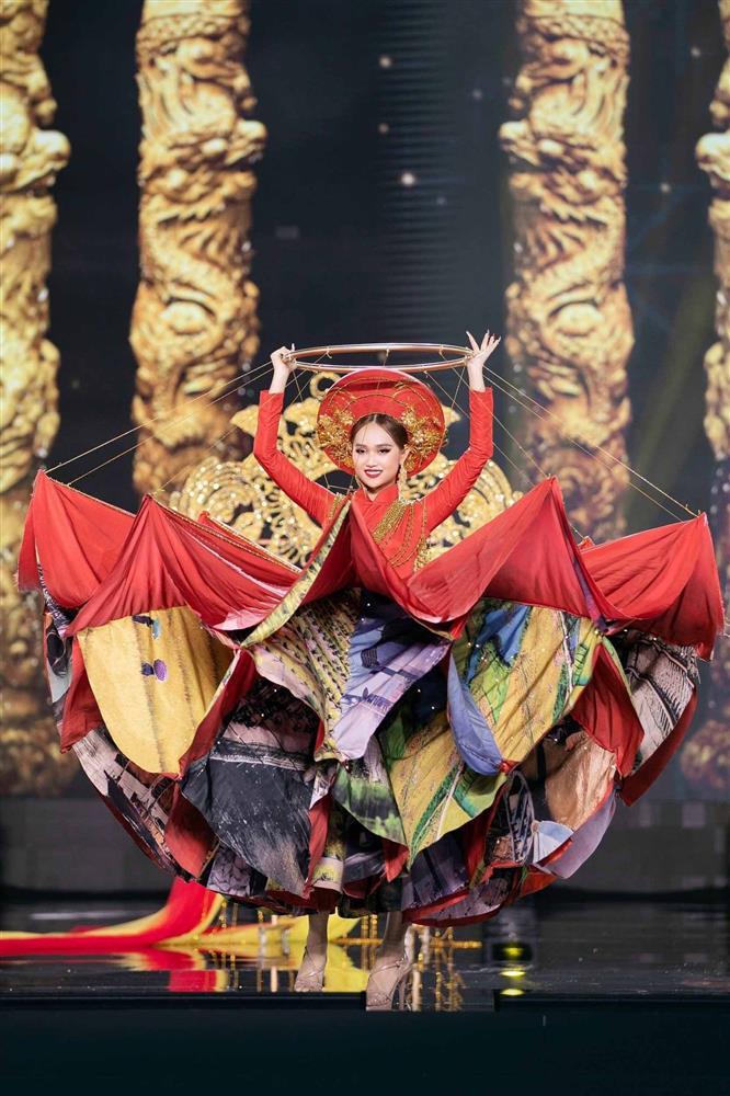 Miss Grand Vietnam 2023 thi trang phục dân tộc: Quá nhiều mẫu cồng kềnh-13