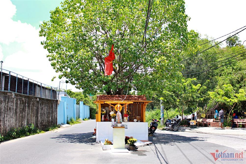 Bí ẩn ngôi miếu nằm giữa ngã ba đường khiến nhiều người đến khấn vái-2