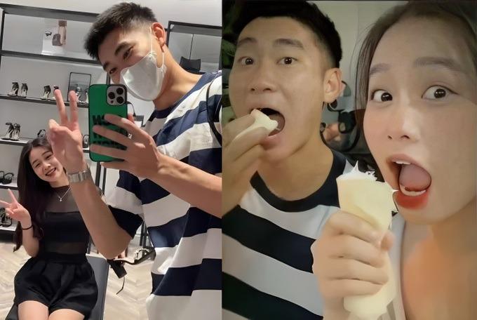 Bạn gái xinh đẹp, gợi cảm của cầu thủ Nhâm Mạnh Dũng là ai?-7