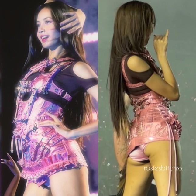 Lisa (BlackPink) tiếp tục bị chỉ trích phản cảm vì váy quá ngắn-1