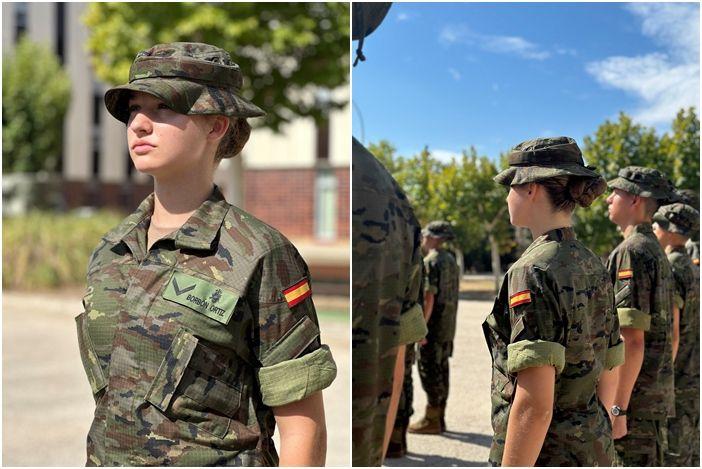 Công chúa xinh đẹp nhất châu Âu gây bất ngờ bởi hình ảnh mặc quân phục sau khi nhập ngũ-3