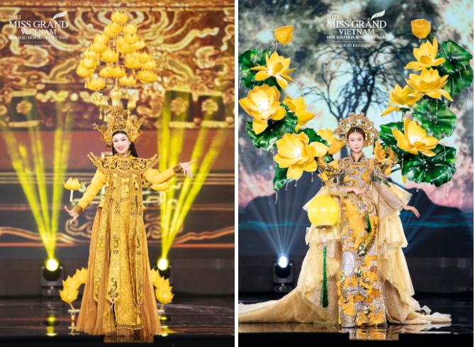 Tò mò trang phục dân tộc cồng kềnh và tốn kém tại Miss Grand Vietnam 2023 có bán lại không?-3