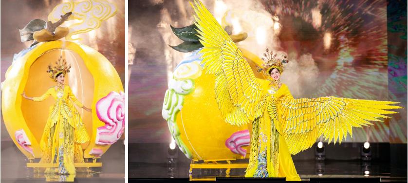 Tò mò trang phục dân tộc cồng kềnh và tốn kém tại Miss Grand Vietnam 2023 có bán lại không?-7