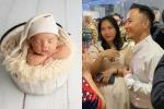 Vợ rapper Tiến Đạt lần đầu đăng ảnh em bé thứ 2 sau 18 ngày sinh