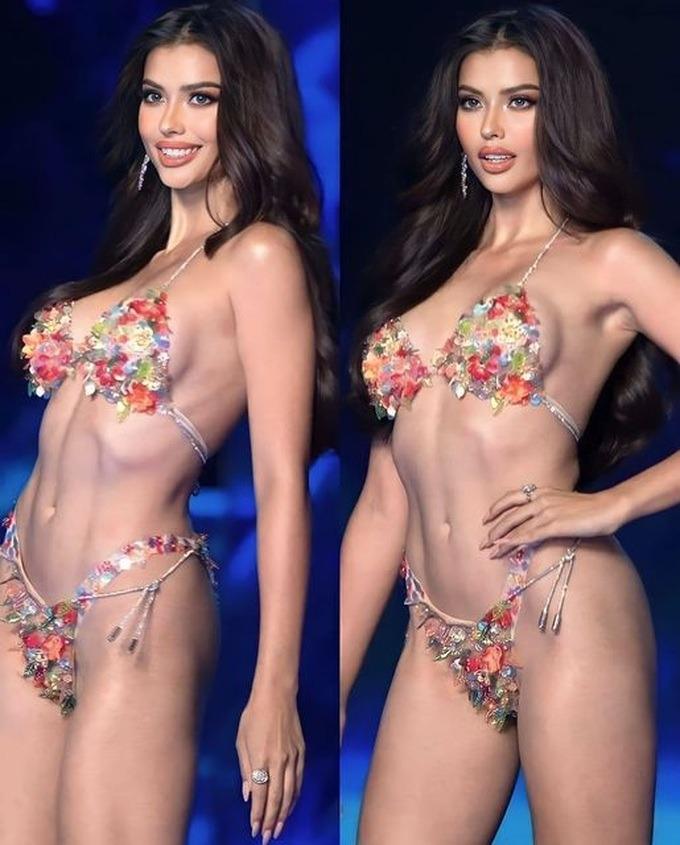 Tân Hoa hậu Hoàn vũ Thái Lan lộ ảnh cũ, nhan sắc thay đổi chóng mặt-10