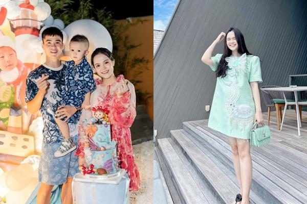 Duy Mạnh - Quỳnh Anh lần đầu công khai ảnh con gái mới chào đời-4