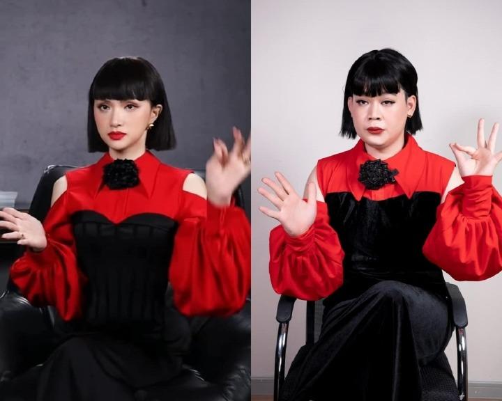 Cười đau bụng với phiên bản chị chị em em giống nhau như hai giọt nước-1