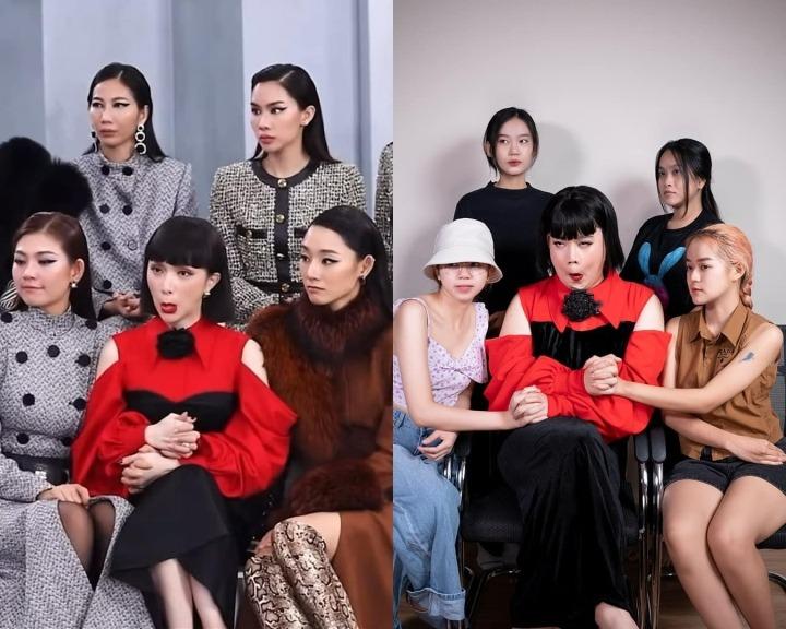 Cười đau bụng với phiên bản chị chị em em giống nhau như hai giọt nước-2