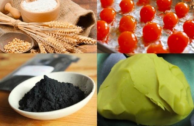 Hướng dẫn chi tiết cách làm bánh Trung thu tinh than tre nhân trà xanh trứng muối-3