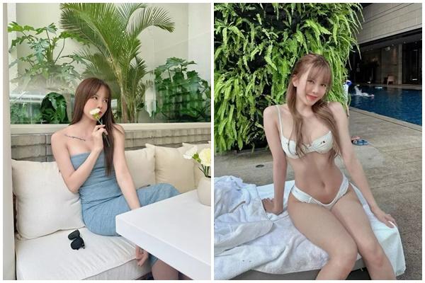 Chị em Thiều Bảo Trâm đua nhau diện bikini đốt mắt khán giả-11