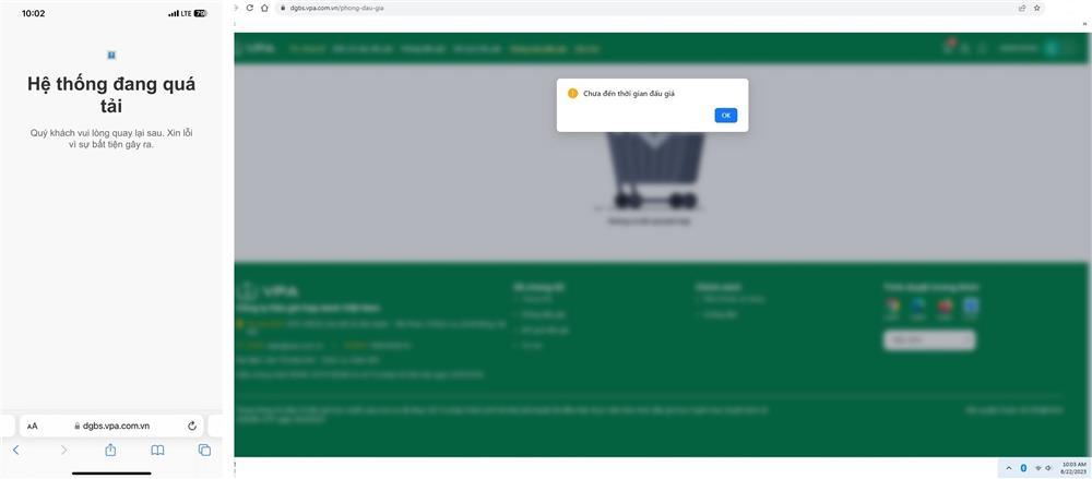 Trang web đấu giá biển số đẹp bị sập vì quá tải - Lý do khó chấp nhận-2
