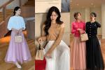 10 cách diện chân váy voan điệu đà và tôn dáng như phụ nữ Hàn