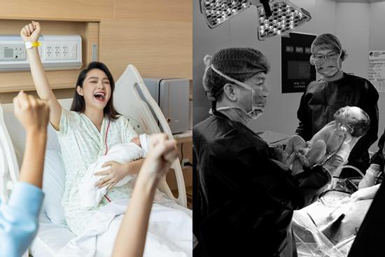 Minh Hằng thông báo đã sinh con trai đầu lòng