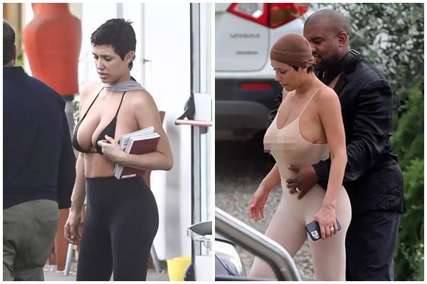 Liên tục hở bạo thách thức dư luận, vợ chồng Kanye West muốn gì?-6