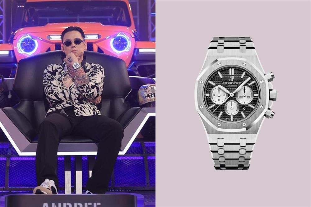 Bóc giá đồng hồ hàng hiệu của 4 huấn luyện viên Rap Việt-2