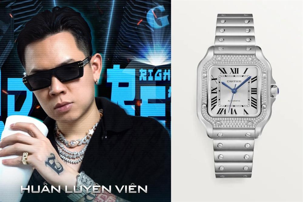 Bóc giá đồng hồ hàng hiệu của 4 huấn luyện viên Rap Việt-3