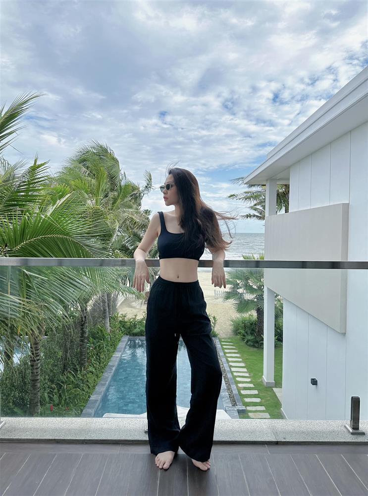 Đàm Thu Trang thon gọn sau 3 tháng sinh, Cường Đô La nói gì mà gây chú ý?-1