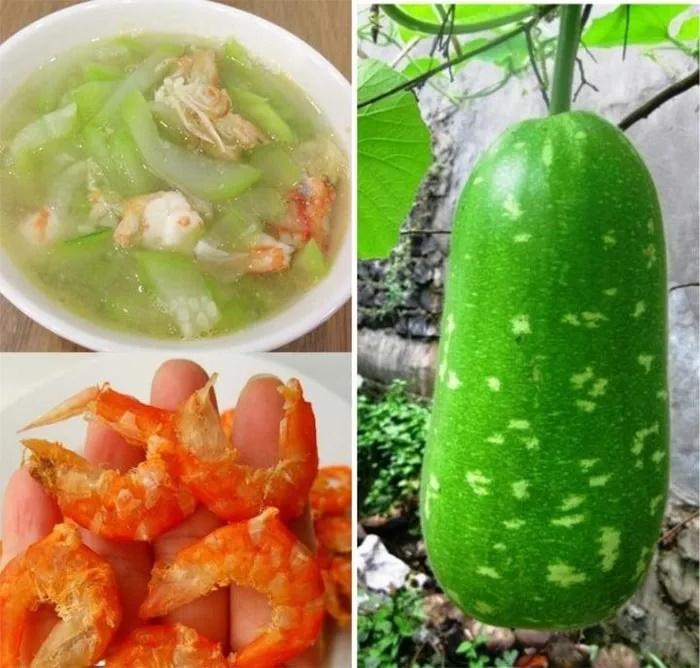 Nấu canh bầu nên dùng tôm khô hay tôm tươi?-2