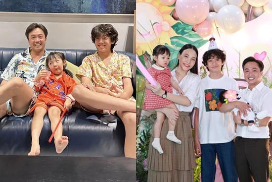 Cường Đô La cưới Đàm Thu Trang: Nhà cao cửa rộng, vợ đẹp, con chung - con riêng thuận hòa