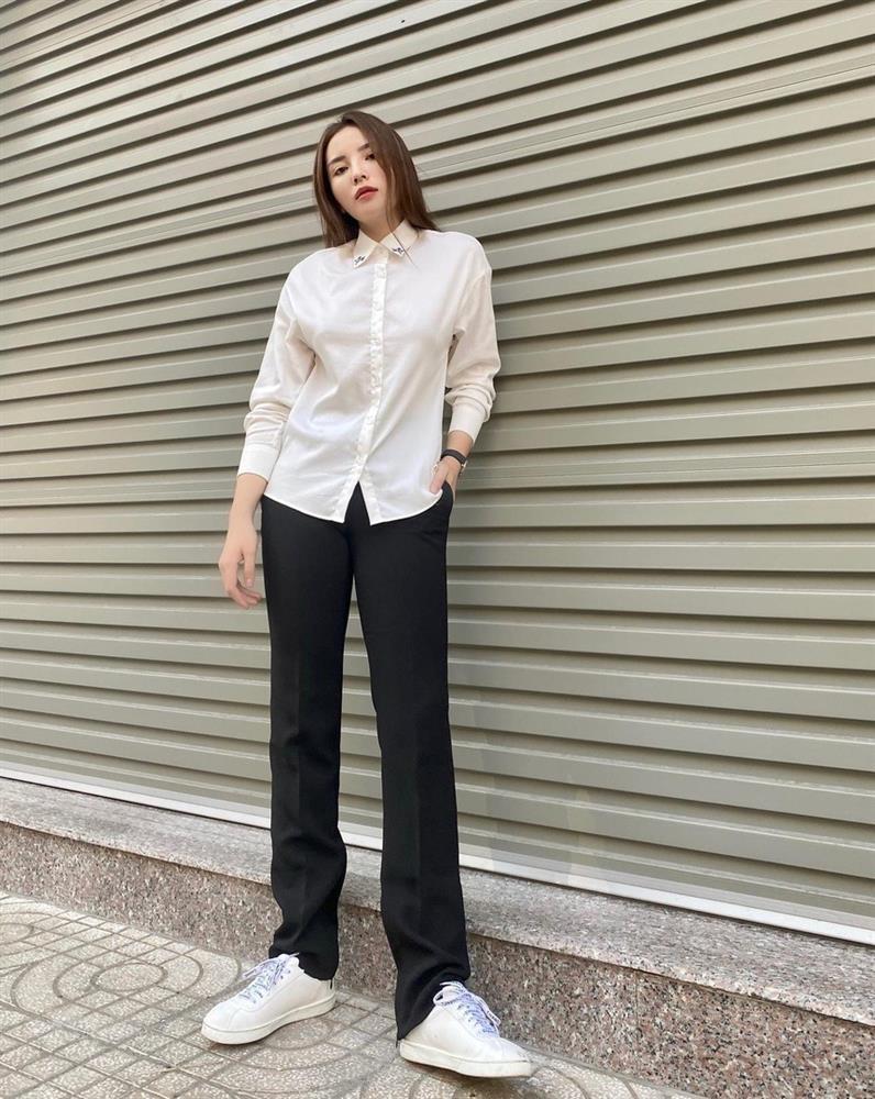 Kỳ Duyên mê quần dài hơn cả váy vóc, gợi ý 10 cách phối đồ trẻ trung-1