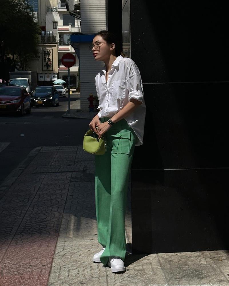 Kỳ Duyên mê quần dài hơn cả váy vóc, gợi ý 10 cách phối đồ trẻ trung-10