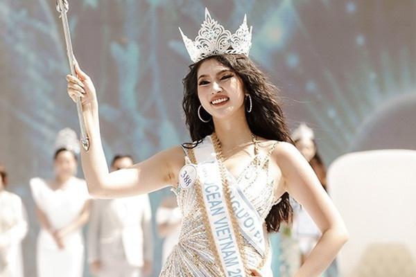 Tân Hoa hậu Đại dương Việt Nam: Là nhân viên khách sạn, thức cả đêm đi thi-5