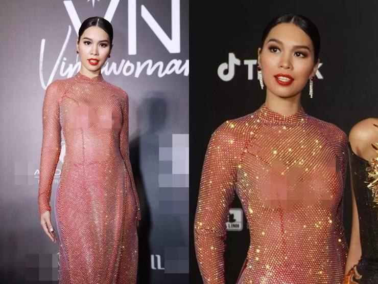 Váy xuyên thấu gây ngại ngùng cho mỹ nhân Việt từ đời thường tới khi lên sóng truyền hình-13