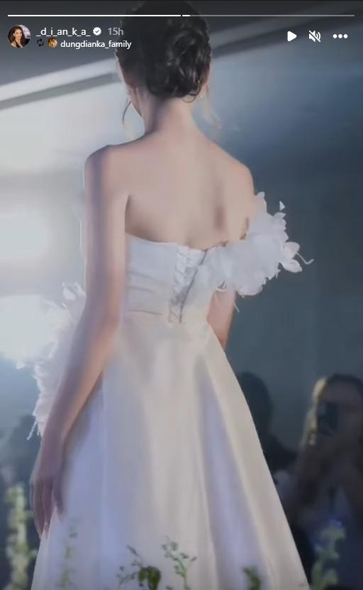 Vợ Tây của Bùi Tiến Dũng diện váy cưới xinh như mộng, nhan sắc mẹ bỉm sữa khiến chồng xuýt xoa-2
