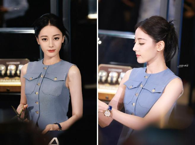 Địch Lệ Nhiệt Ba vướng nghi vấn dùng đồ đôi với Hoàng Cảnh Du-2