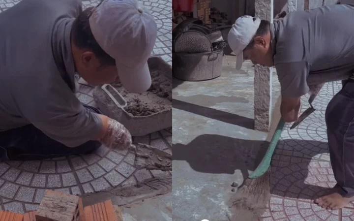 Chàng thợ xây cụt 2 tay ở Sóc Trăng khiến nhiều cư dân mạng cảm phục đến rơi lệ-4