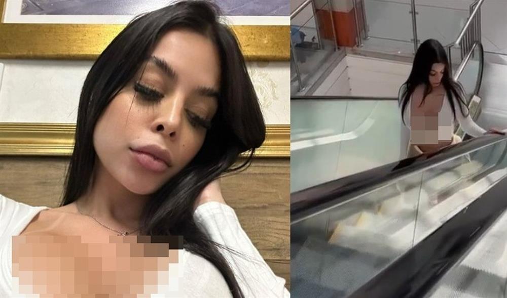 Cô gái Brazil bị đuổi khỏi trung tâm mua sắm vì mặc hở, khoe vòng một-1