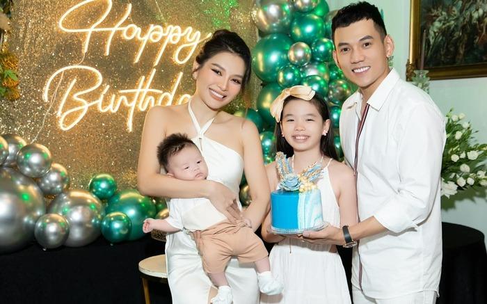 Phương Trinh Jolie khoe dáng sau 2 tháng sinh nở, cùng con gái riêng mừng sinh nhật Lý Bình-1