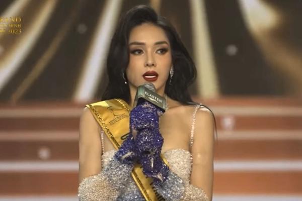 Người đẹp đập mặt xây lại, ứng xử lúng túng thành Á hậu 3 Miss Grand Vietnam, BTC nói gì?-6