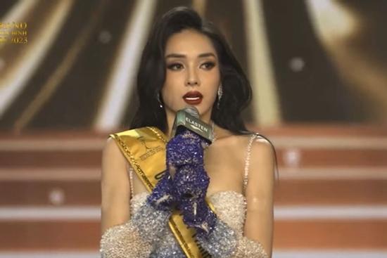 Màn ứng xử 'cái khó ló cái khôn' của Á hậu Miss Grand Vietnam gây tranh cãi