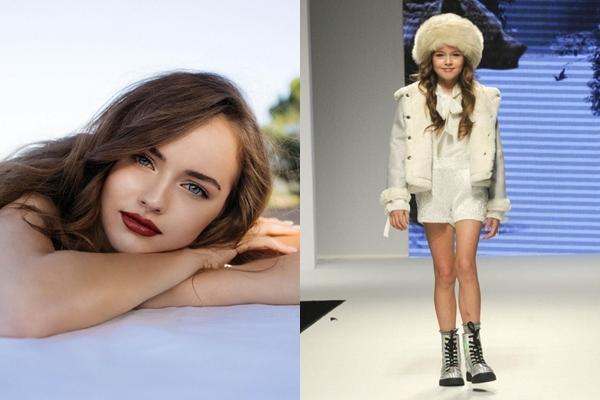 Mẫu nhí Thái Trân trình diễn thời trang cùng Á hậu Thanh Ngân-5