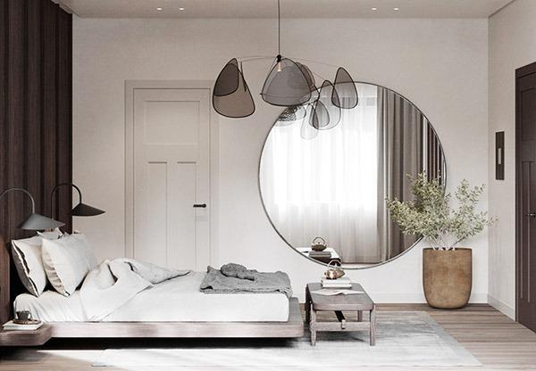 Vị trí đặt gương tạo điểm nhấn cho không gian nội thất-2